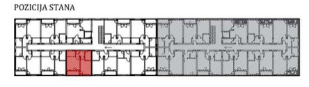 Sokobanja Borici pozicija stana 17