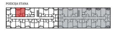 Sokobanja Borici pozicija stana 21
