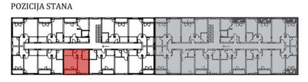 Sokobanja Borici pozicija stana 28